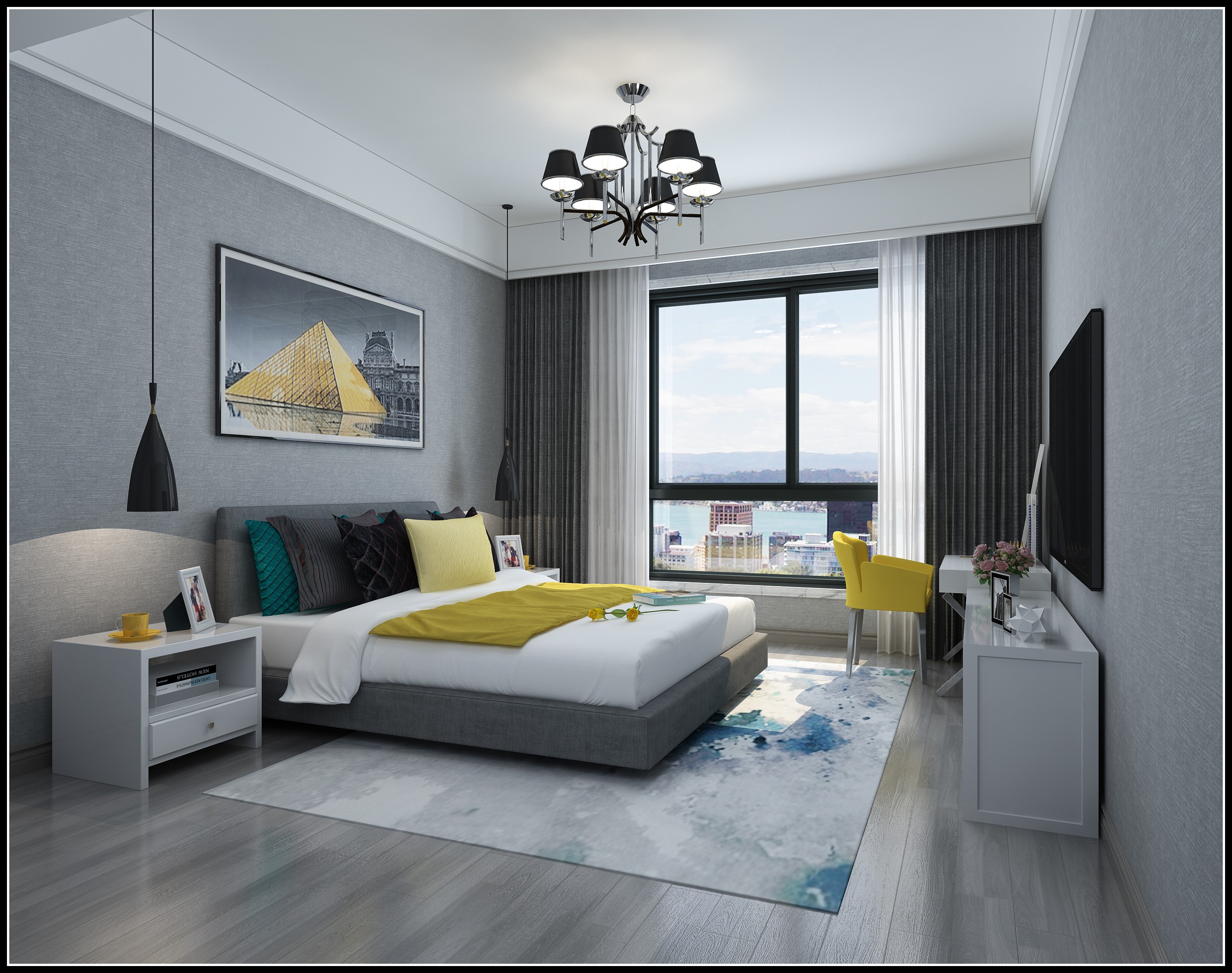 常州香溢俊园100㎡复古风loft